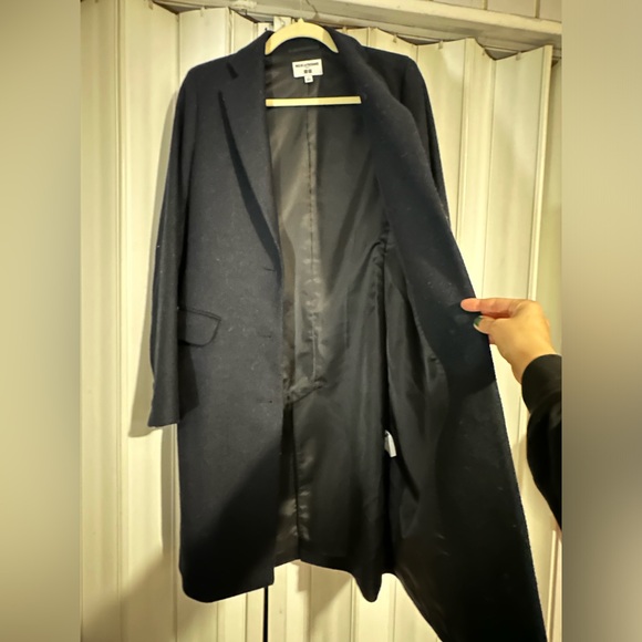 Uniqlo Navy Pea Coat - Picture 14 of 17